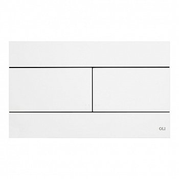 Кнопка смыва для унитазов OLI SLIM 659041 белый