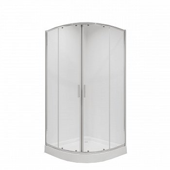 Душевой угол Niagara NG- 6607-08 100x100x190 профиль хром, стекло прозрачное