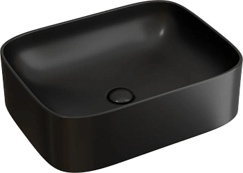Раковина накладная 50см Ceramica Nova Element CN6052MB черный матовый