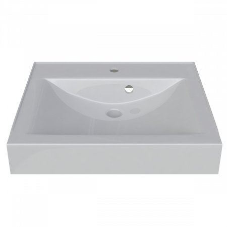 Раковина над стиральной машиной ELITA 600х500 с кронштейнами и сливной системой Altasan