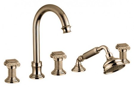 Смеситель на борт ванны Cezares Olimp BVD-O 01 Хром