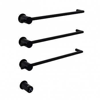 Полотенцесушитель электрический ABBER Charme AH4003MB черный матовый