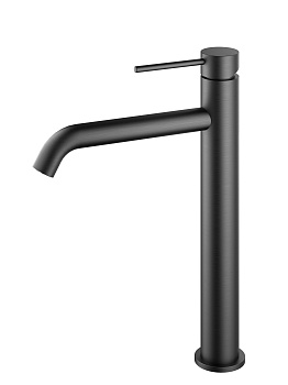 Смеситель для раковины Vincea Desire City VBF-2C2GM вороненая сталь