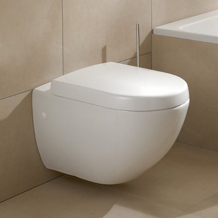 Унитаз Villeroy&Boch Subway 660010 подвесной белый альпин без сиденья
