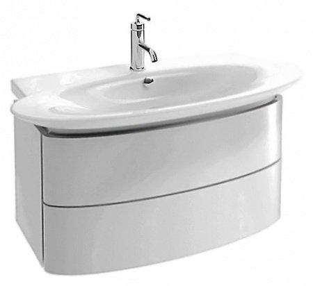 Тумба для комплекта Jacob Delafon Presquile 100 белый лак, 2 ящика