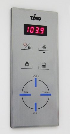 Душевая кабина Timo Lux T-7750  150x88x220 профиль хром глянцевый, стекло прозрачное