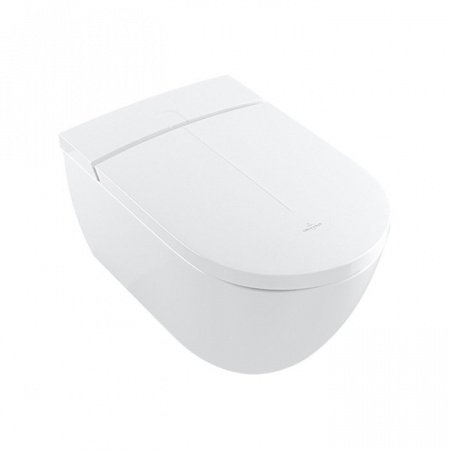 Унитаз-биде подвесной Villeroy & Boch ViClean-I100 V0E100R1 alpin ceramicplus