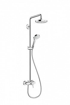 Душевая стойка Hansgrohe Croma Select S 27255400 хром;белый