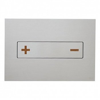 Кнопка смыва для унитазов OLI OCEANIA 054564 хром матовый