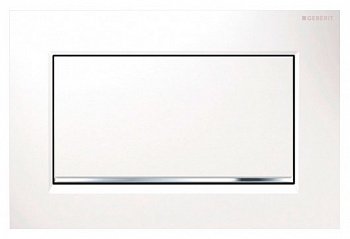 Кнопка смыва Geberit Sigma 30 115.893.KJ.1 белый/хром глянцевый