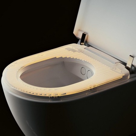 Унитаз-биде подвесной Villeroy & Boch ViClean-I200 V0E200R1 alpin ceramicplus