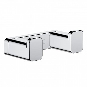 Крючок двойной Hansgrohe AddStories 41755000 хром