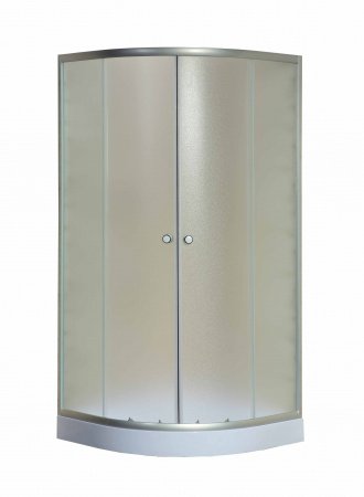Душевой угол Niagara NG-003-08N 80x80x195 профиль хром матовый, стекло матовое