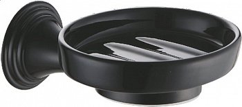 Мыльница Fixsen Luksor FX-71608B Черный Золото