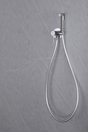 Гигиенический душ со смесителем ABBER Emotion AF8125 хром