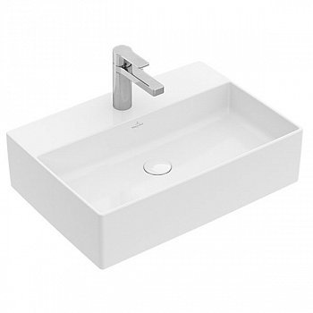 Раковина накладная 60см Villeroy & Boch Memento 2.0 4A076001 Альпийский белый