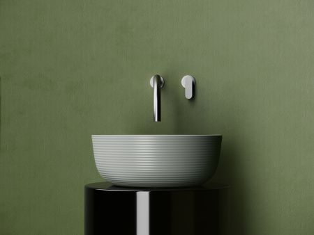 Раковина накладная 35см Ceramica Nova Element CN6073MH антрацит матовый