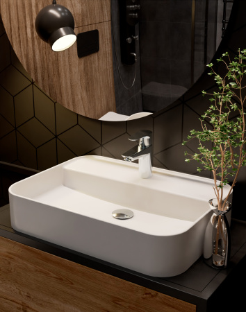 Смеситель для раковины AQUAme Prato AQMP6110 хром