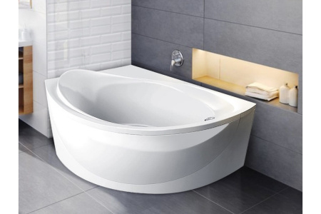 Ванна акриловая левосторонняя Relisan EcoPlus Ибица ППУ Гл000023027, 170x120