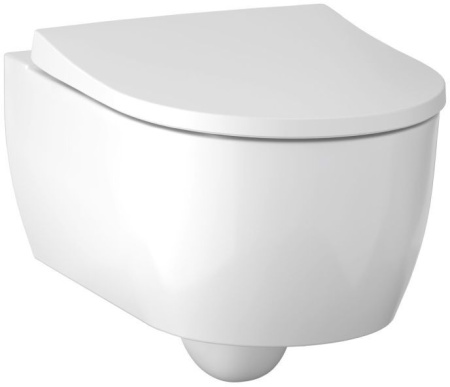Унитаз с инсталляцией подвесной GEBERIT Icon 500.300.JQ.5 с горизонтальным выпуском