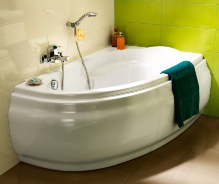 Ванна асимметричная Cersanit JOANNA 140x90 правая