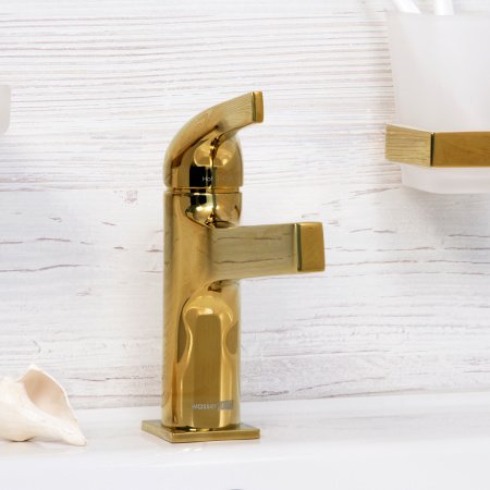 Смеситель для раковины WasserKraft Sauer 7103 золото