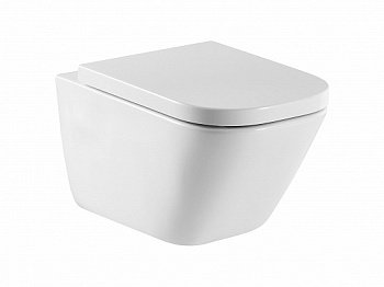 Унитаз подвесной Roca The Gap 34647L000 с сиденьем микролифт