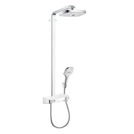 Душевая стойка Hansgrohe Raindance Select E 27283400 хром;белый