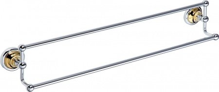 Полотенцедержатель Bemeta Retro Gold and Сhrom 144204238 Золото хром