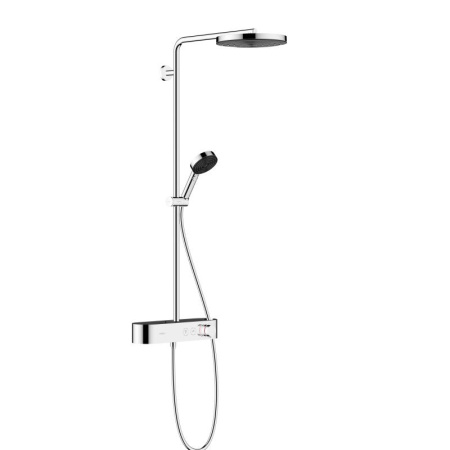 Душевая стойка Hansgrohe Pulsify S Showerpipe 260 1jet EcoSmart 24221000 хром