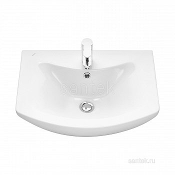 Раковина Santek Балтика 55 отверстие под смеситель 1WH501702