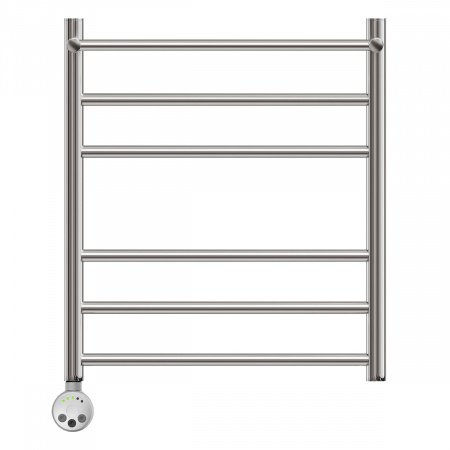 Полотенцесушитель электрический Point PN10156PE П5 500x600 с полкой левый/правый, хром