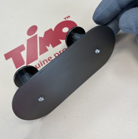Вешалка на 2 крючка Timo Saona 13014/18 черное золото