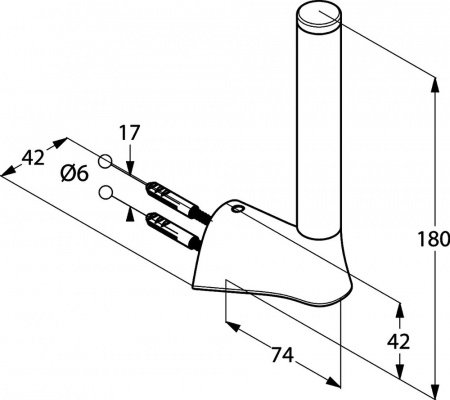 Держатель запасного рулона Kludi Ambienta 5397205 Хром