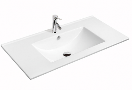 Раковина встраиваемая сверху 61см Gid 9060E белый