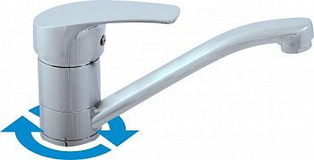 Смеситель Rav Slezak Kongo K015.5 Хром