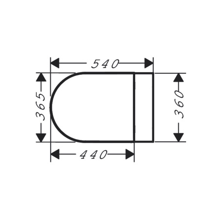 Унитаз подвесной безободковый Hansgrohe EluPura Original S 60207450 белый