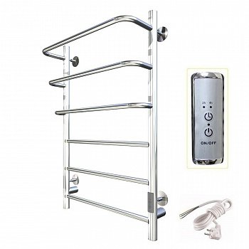 Полотенцесушитель электрический Тругор Пэк серия 19 80х40 хром