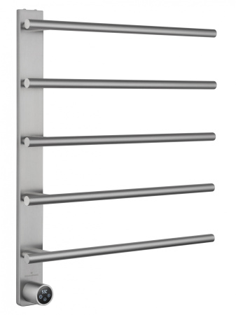 Полотенцесушитель электрический WONZON & WOGHAND NÜRNBERG, Брашированный никель (WW-AL345-BR)