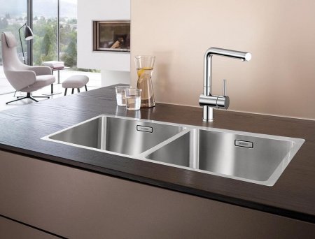 Смеситель для кухни Blanco Linus-F 514025 хром