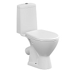 Унитаз напольный Cersanit Just S-KO-JUS031-3/6-PL-w белый, с сиденьем микролифт