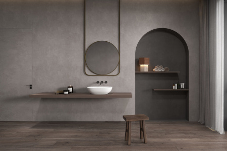 Раковина накладная ABBER Stein AS2637 белая матовая