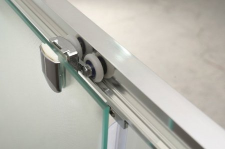 Шторка на ванну BelBagno Uno VF-2 170 профиль Хром стекло прозрачное