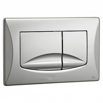 Кнопка смыва для унитазов OLI RIVER DUAL 638506 белый