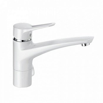 Смеситель для кухни Kludi MX 399069262 хром/белый