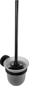 Туалетная щетка с держателем Bemeta Dark 104113010 Чёрный