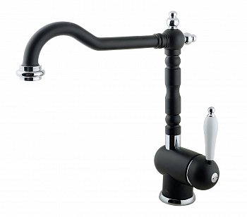 Смеситель для кухни Timo Morea 2406F anthracite антрацит