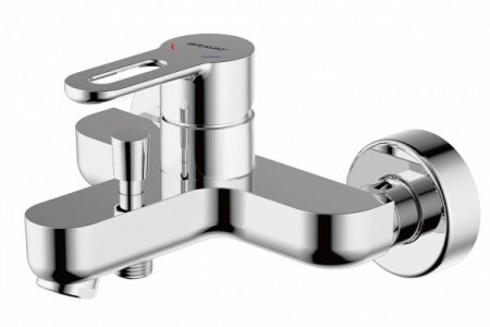 Смеситель для ванны с душем Bravat Stream-D F637163C-B хром