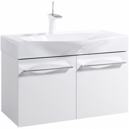 Тумба для комплекта Aqwella 5 stars Милан 80 подвесная, с дверцами