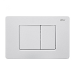 Кнопка смыва ABBER AC0120MW белый матовый